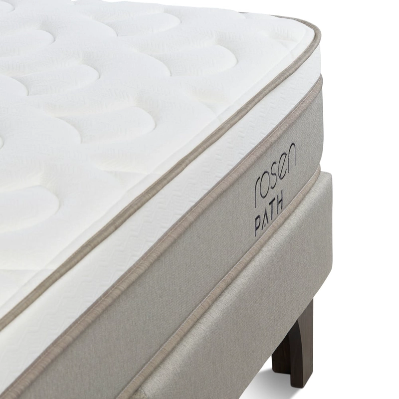 CAMA EUROPEA ROSEN PATH NIEBLA KING + 2 ALMOHADAS - 5