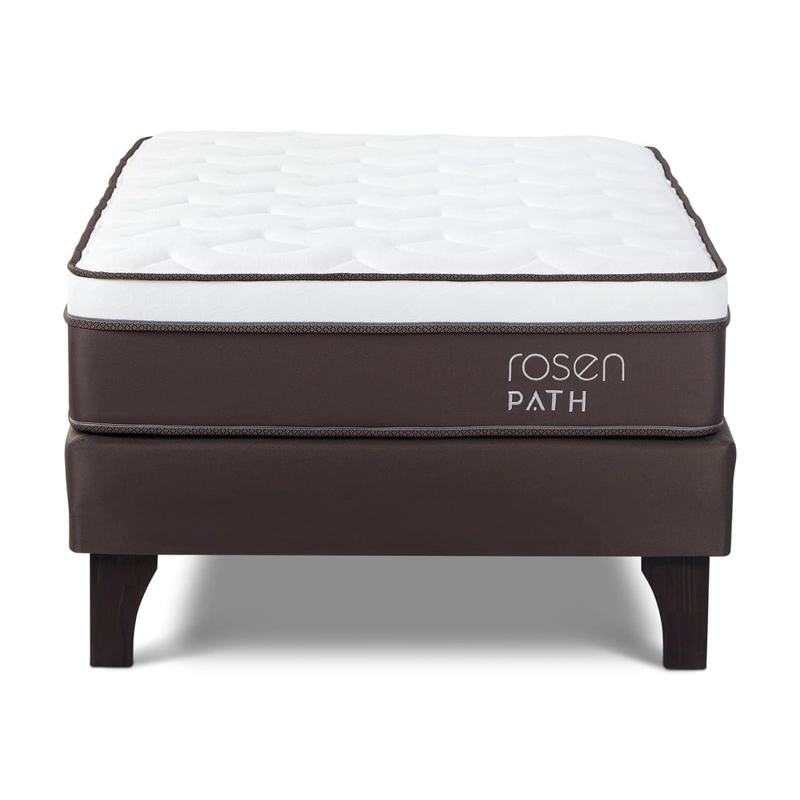 CAMA EUROPEA ROSEN PATH CAFÉ 1.5 PLAZAS + 1 ALMOHADA - 2