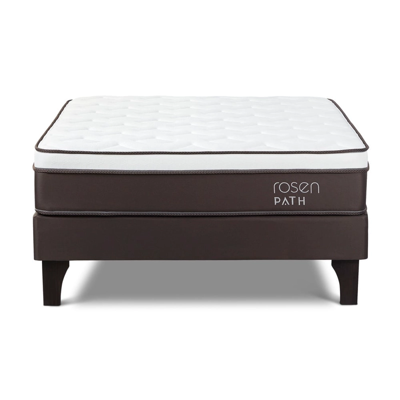 CAMA EUROPEA ROSEN PATH CAFÉ 2 PLAZAS + 2 ALMOHADAS - 2