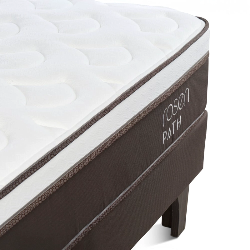 CAMA EUROPEA ROSEN PATH CAFÉ QUEEN + 2 ALMOHADAS - 5