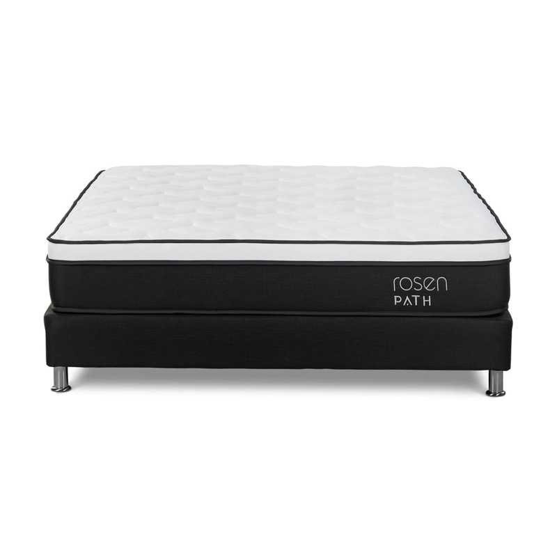 DORMITORIO ROSEN PATH CAFÉ KING WEST GRAFITO + 2 ALMOHADAS - 4