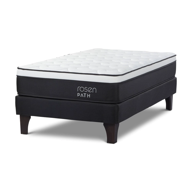 DORMITORIO EUROPEO ROSEN PATH GRAFITO 1.5 PLAZAS WEST GRAFITO + 1 ALMOHADA - 3