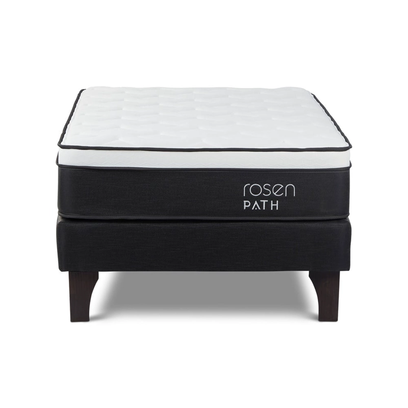 DORMITORIO EUROPEO ROSEN PATH GRAFITO 1.5 PLAZAS WEST GRAFITO + 1 ALMOHADA - 4