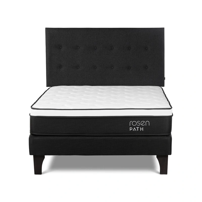 DORMITORIO EUROPEO ROSEN PATH GRAFITO 2 PLAZAS WEST GRAFITO + 2 ALMOHADAS - 3
