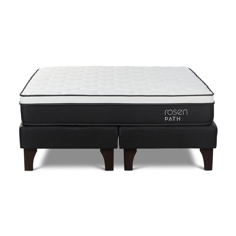 DORMITORIO EUROPEO ROSEN PATH GRAFITO QUEEN WEST GRAFITO + 2 ALMOHADAS - 4