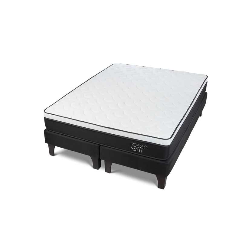 DORMITORIO EUROPEO ROSEN PATH GRAFITO QUEEN WEST GRAFITO + 2 ALMOHADAS - 6