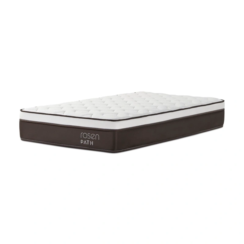 DORMITORIO EUROPEO ROSEN PATH CAFÉ 1.5 PLAZAS WEST CHOCOLATE + 1 ALMOHADA - 6