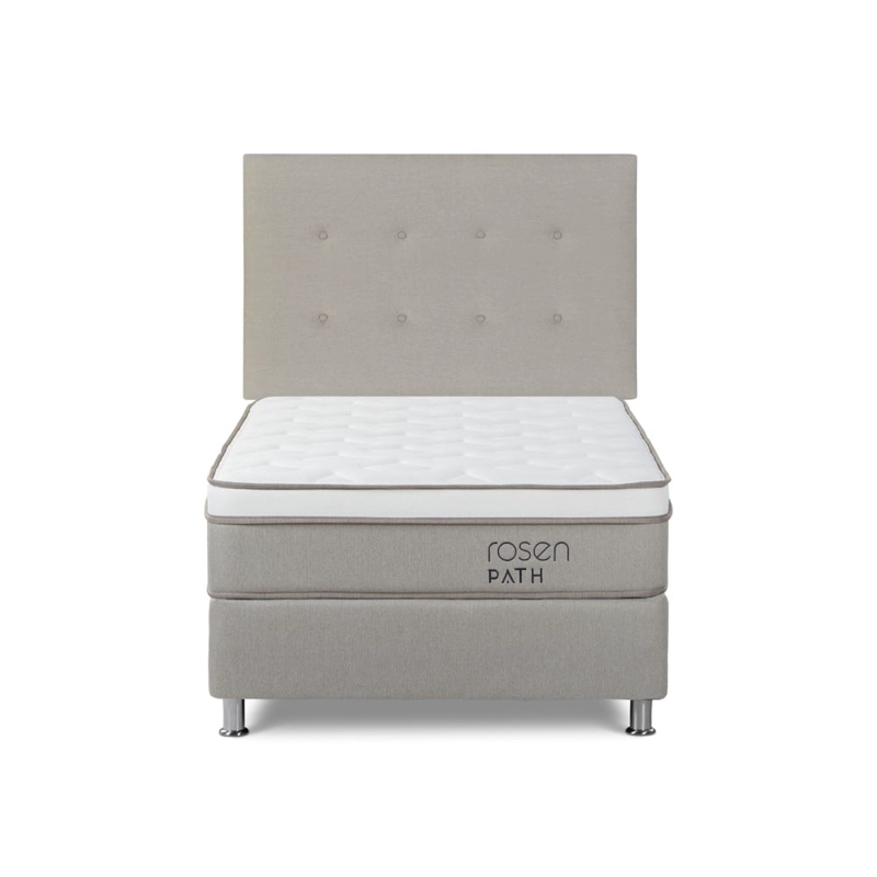 DORMITORIO ROSEN PATH NIEBLA 1.5 PLAZAS WEST NIEBLA + 1 ALMOHADA - 2