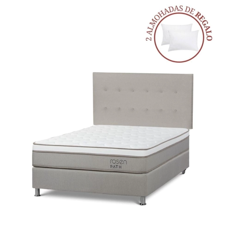 DORMITORIO ROSEN PATH NIEBLA 2 PLAZAS WEST NIEBLA + 2 ALMOHADAS - 1