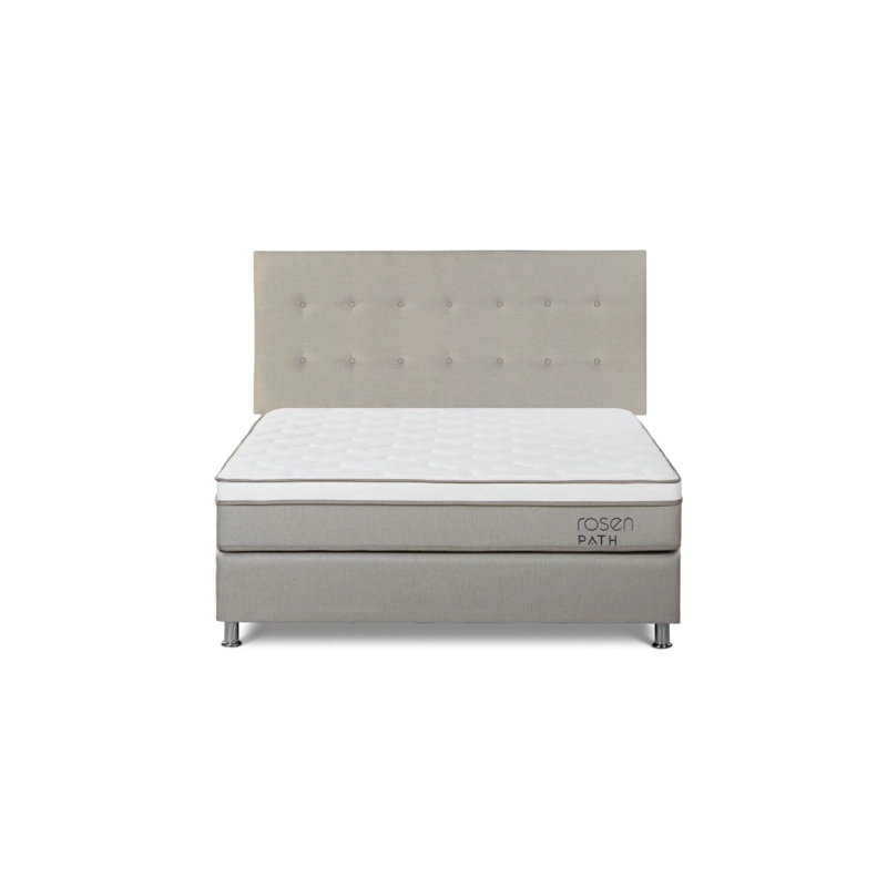 DORMITORIO ROSEN PATH NIEBLA QUEEN WEST NIEBLA + 2 ALMOHADAS - 2