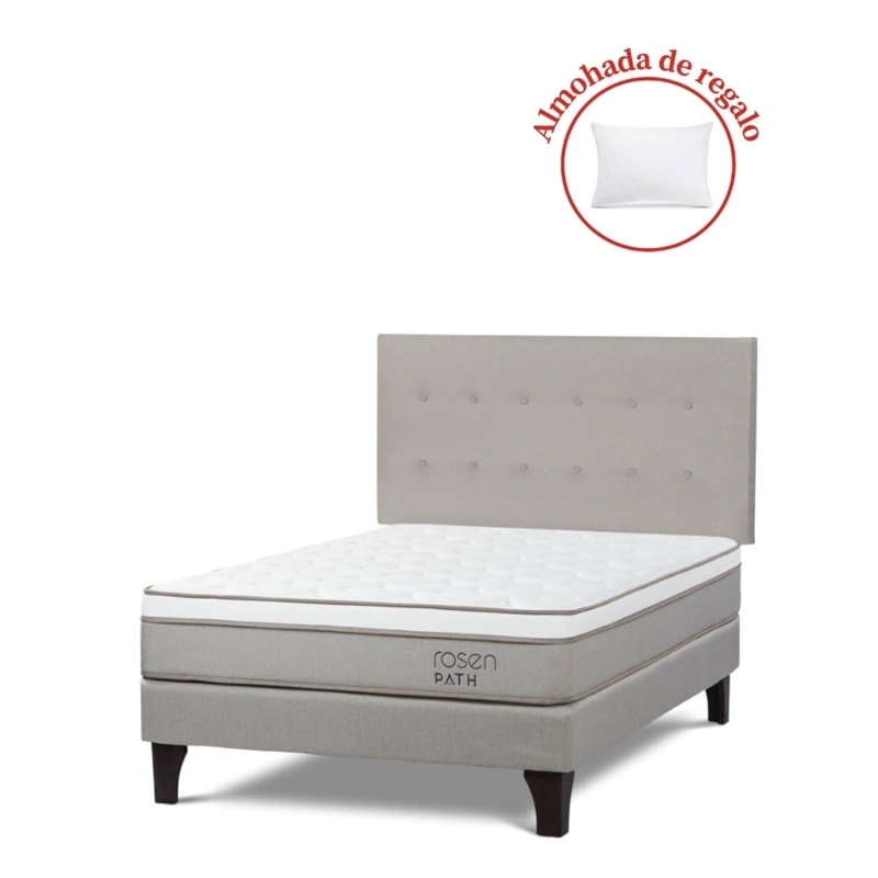DORMITORIO EUROPEO ROSEN PATH NIEBLA 2 PLAZAS WEST NIEBLA + 2 ALMOHADAS - 2