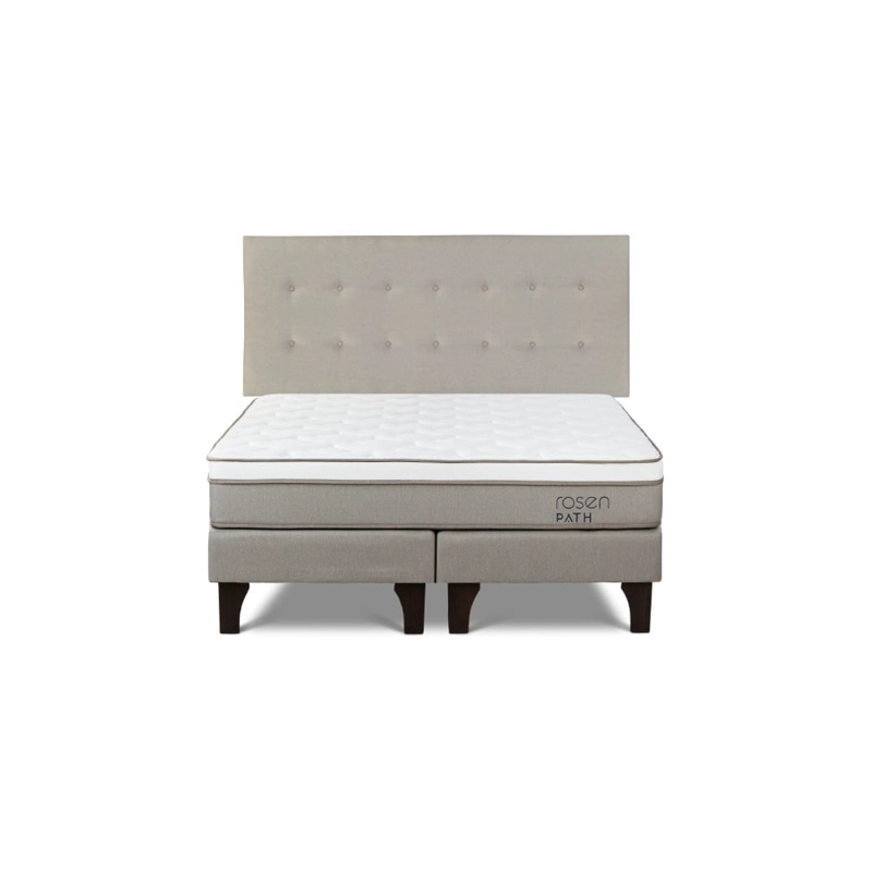 DORMITORIO EUROPEO ROSEN PATH NIEBLA KING WEST NIEBLA + 2 ALMOHADAS - 2