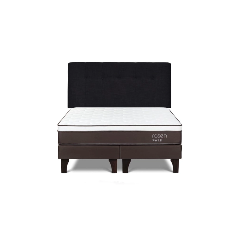 DORMITORIO EUROPEO ROSEN PATH CAFÉ KING NEW BENNET GRAFITO + 2 ALMOHADAS - 2