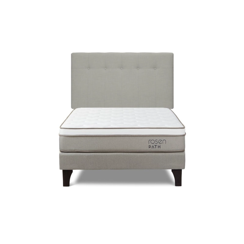 DORMITORIO EUROPEO ROSEN PATH NIEBLA 2 PLAZAS NEW BENNET NATURAL + 2 ALMOHADAS - 2