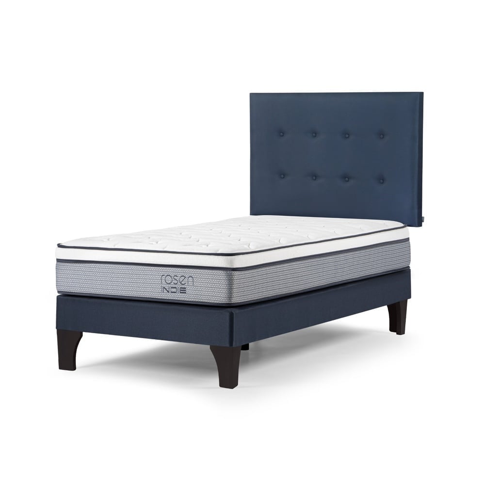 DORMITORIO EUROPEO ROSEN INDIE 1.5 PLAZAS WEST AZUL - 2
