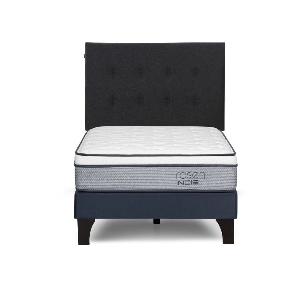 DORMITORIO EUROPEO ROSEN INDIE 1.5 PLAZAS WEST GRAFITO - 2