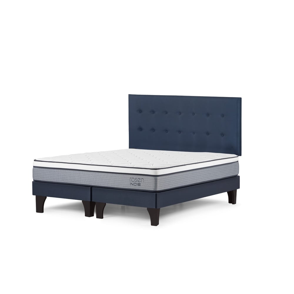 DORMITORIO EUROPEO ROSEN INDIE KING WEST AZUL - 1