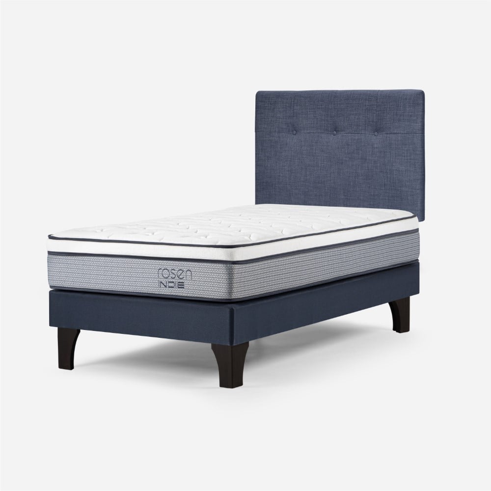 DORMITORIO EUROPEO ROSEN INDIE 1.5 PLAZAS NEW BENNET DENIM - 1