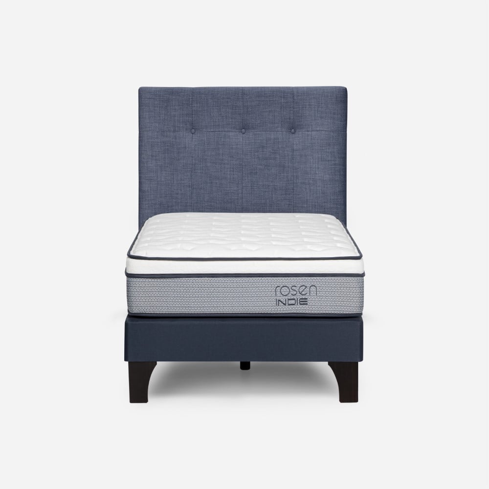 DORMITORIO EUROPEO ROSEN INDIE 1.5 PLAZAS NEW BENNET DENIM - 2