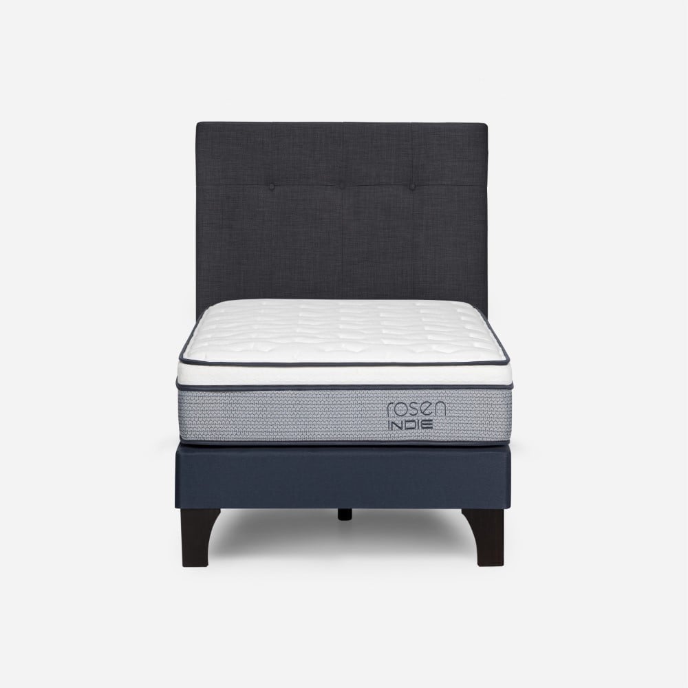 DORMITORIO EUROPEO ROSEN INDIE 1.5 PLAZAS NEW BENNET GRAFITO - 2
