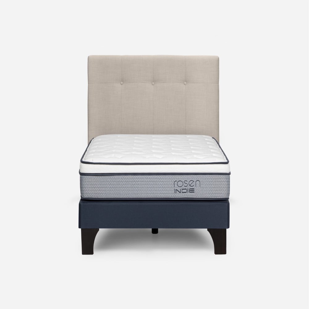 DORMITORIO EUROPEO ROSEN INDIE 1.5 PLAZAS NEW BENNET NATURAL - 2