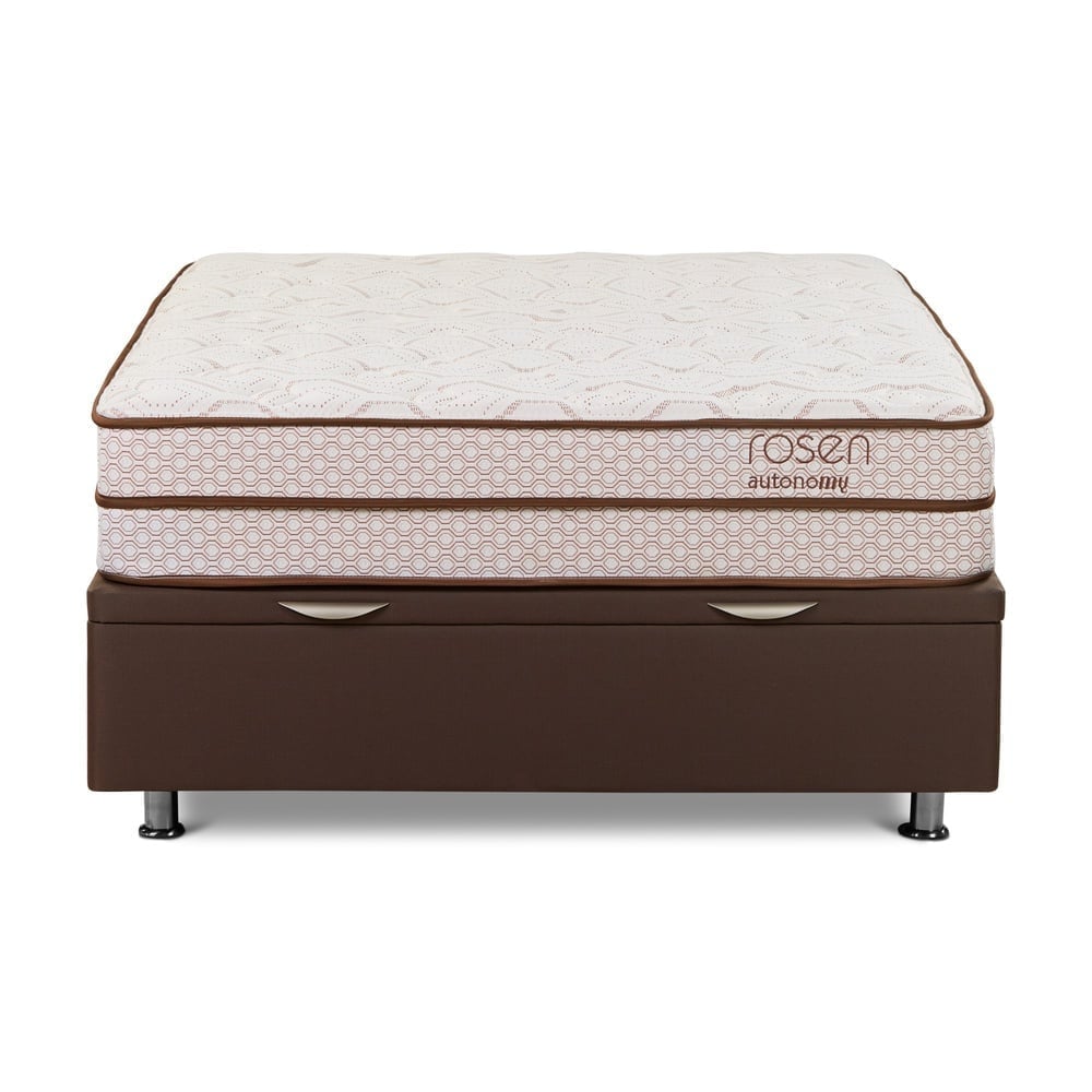 CAMA BOXET ROSEN AUTONOMY LAND 2 PLAZAS MOCCA - 3