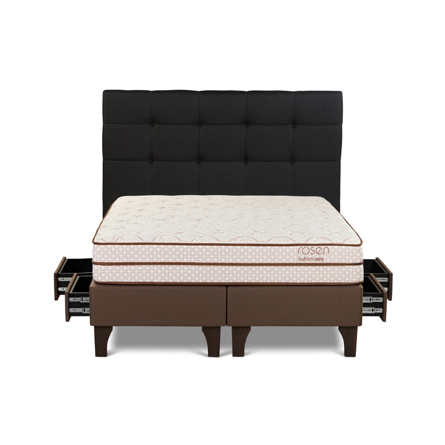 DORMITORIO CON CAJONES ROSEN AUTONOMY LAND KING ISSEY GRAFITO - 1