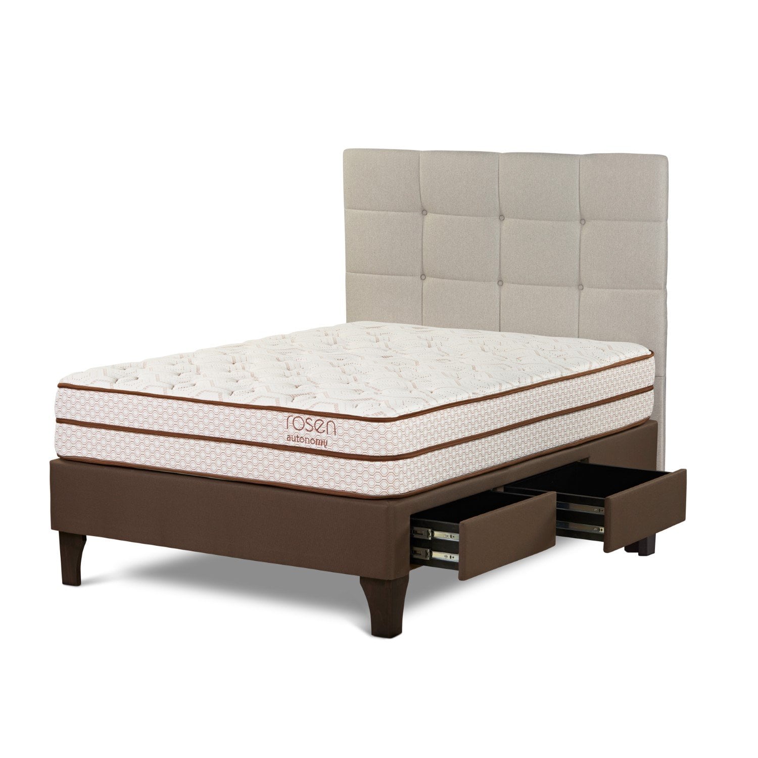 DORMITORIO CON CAJONES ROSEN AUTONOMY LAND 2 PLAZAS ISSEY NIEBLA - 2