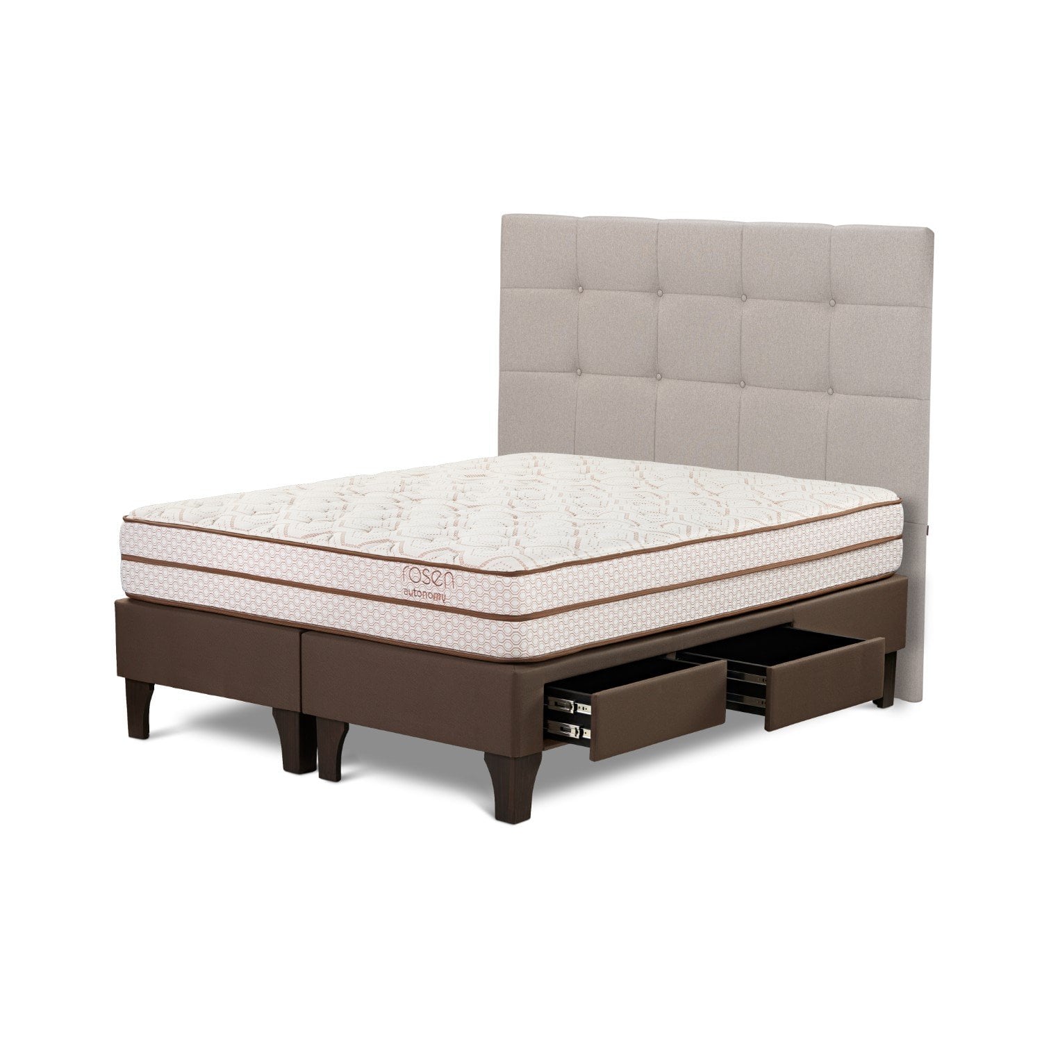 DORMITORIO CON CAJONES ROSEN AUTONOMY LAND QUEEN ISSEY NIEBLA - 2