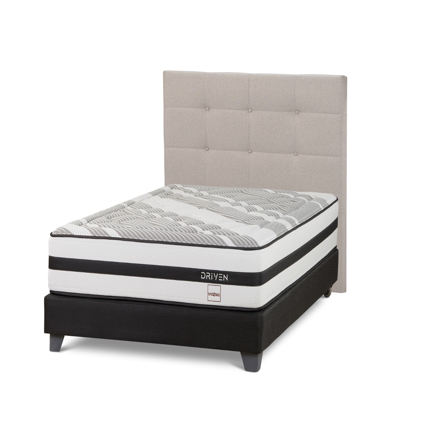 DORMITORIO ROSEN DRIVEN 1.5 PLAZAS ISSEY NIEBLA - 1