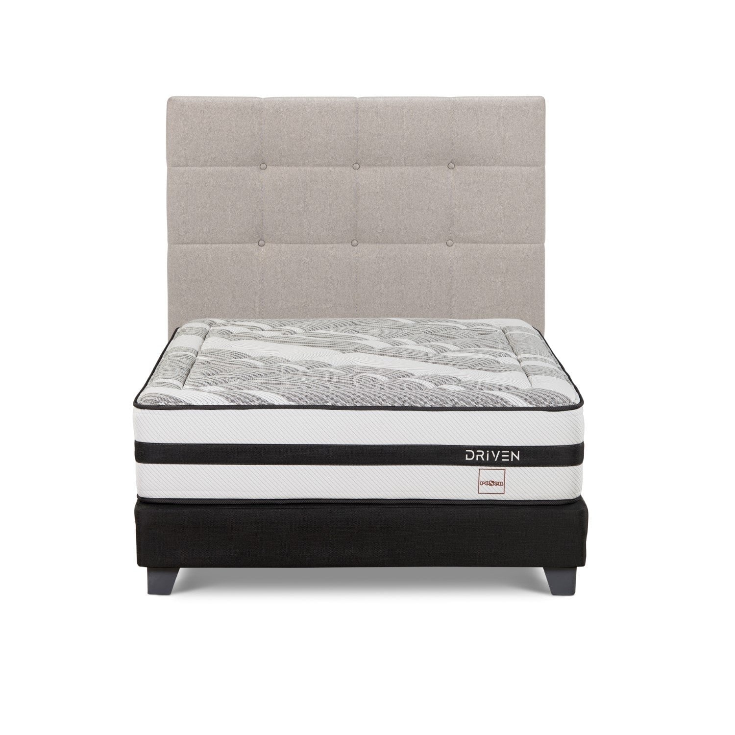 DORMITORIO ROSEN DRIVEN 1.5 PLAZAS ISSEY NIEBLA - 2