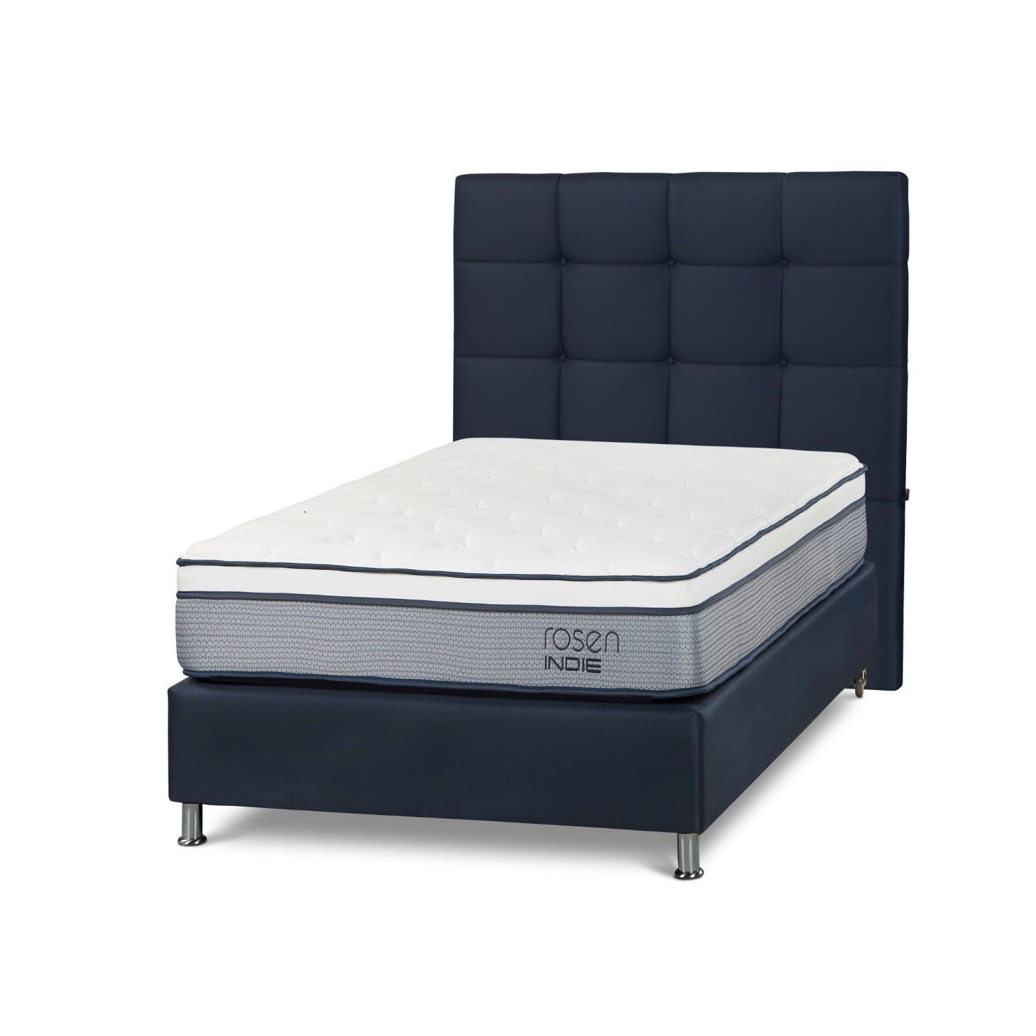 DORMITORIO ROSEN INDIE 1.5 PLAZAS ISSEY AZUL - 1