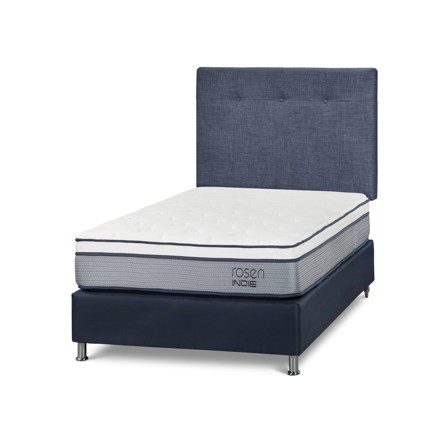 DORMITORIO ROSEN INDIE 1.5 PLAZAS NEW BENNET DENIM - 1