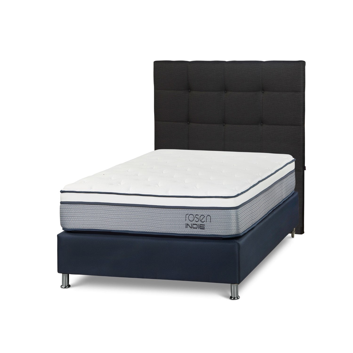 DORMITORIO ROSEN INDIE 1.5 PLAZAS ISSEY GRAFITO - 1