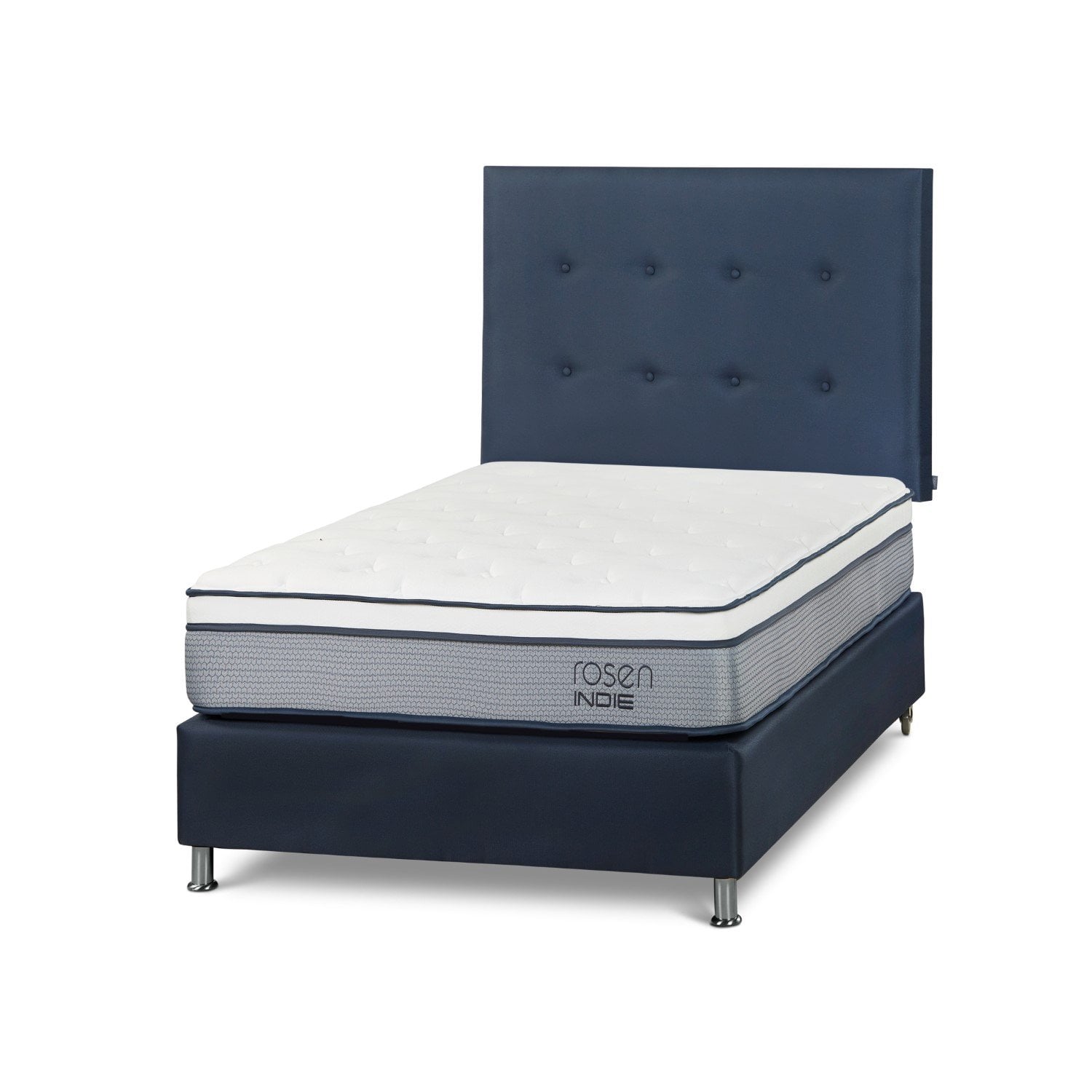 DORMITORIO ROSEN INDIE 1.5 PLAZAS WEST AZUL - 1