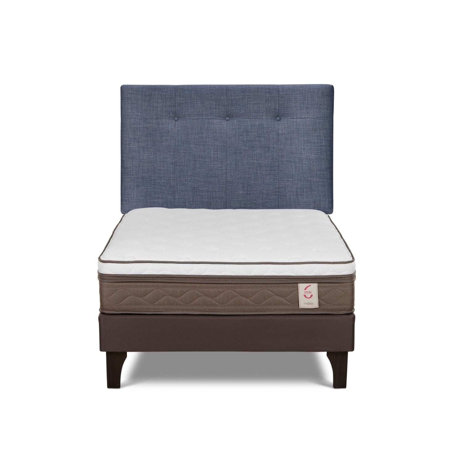 DORMITORIO EUROPEO ROSEN NEW STYLE 6 1.5 PLAZAS NEW BENNET DENIM - 2