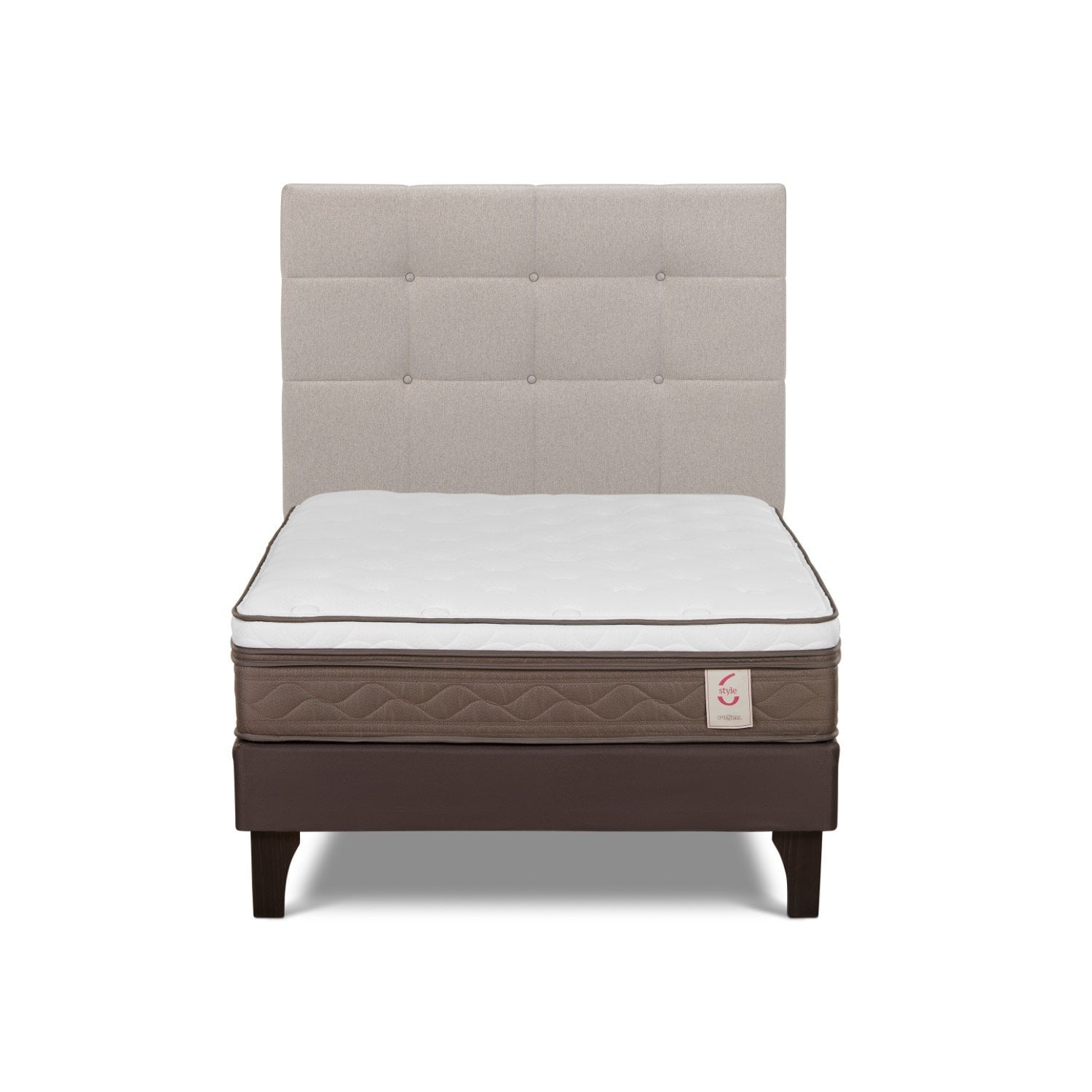 DORMITORIO EUROPEO ROSEN NEW STYLE 6 1.5 PLAZAS ISSEY NIEBLA - 2