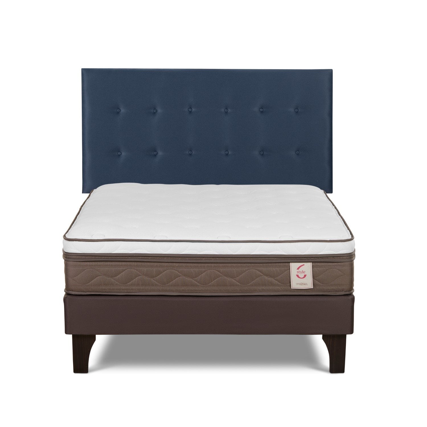 DORMITORIO EUROPEO ROSEN NEW STYLE 6 2 PLAZAS WEST AZUL - 2