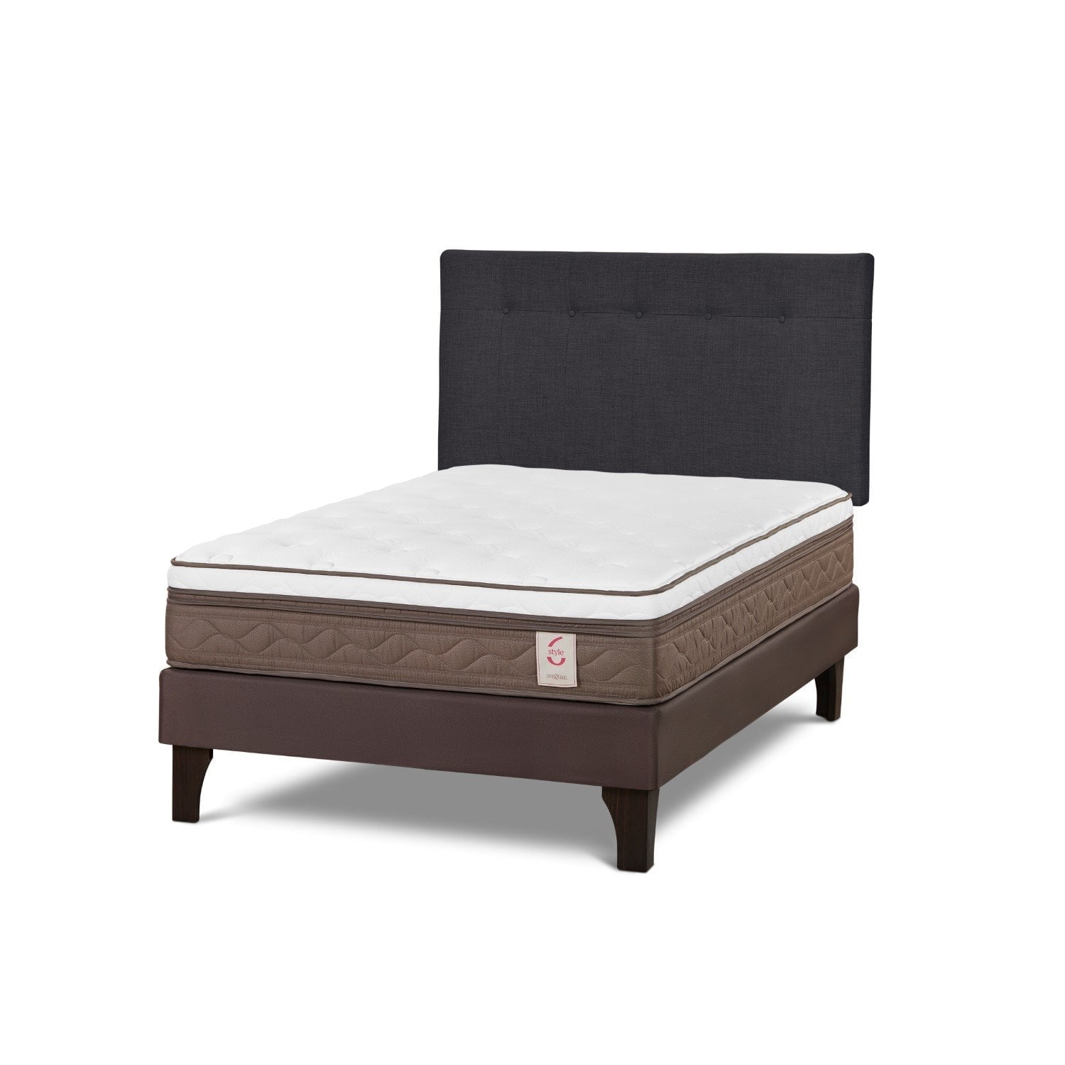 DORMITORIO EUROPEO ROSEN NEW STYLE 6 2 PLAZAS NEW BENNET GRAFITO - 1