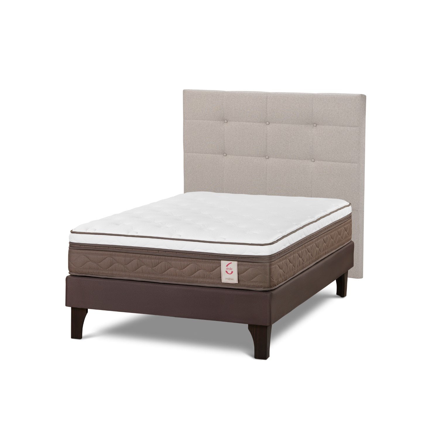 DORMITORIO EUROPEO ROSEN NEW STYLE 6 2 PLAZAS ISSEY NIEBLA - 1