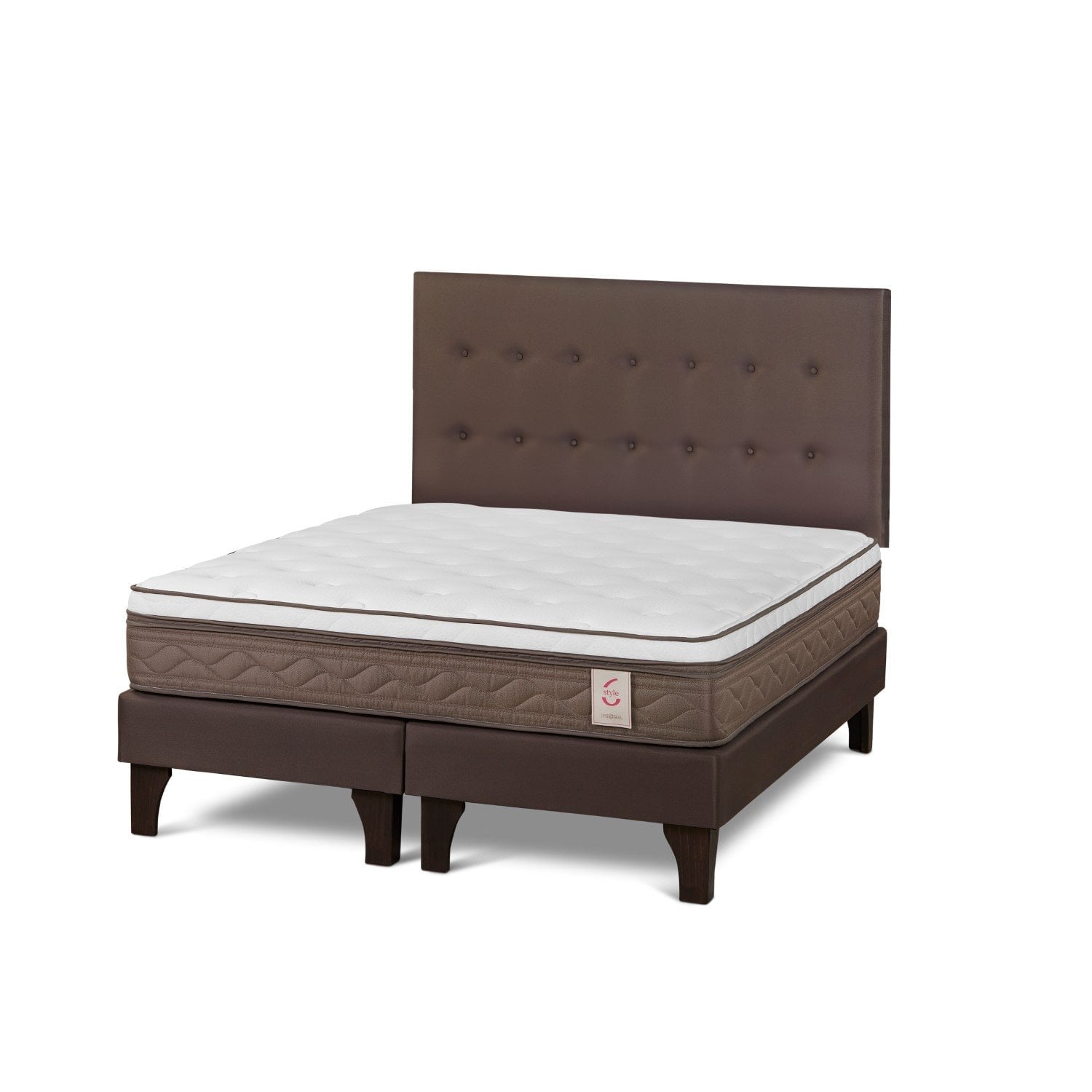 DORMITORIO EUROPEO ROSEN NEW STYLE 6 QUEEN WEST CHOCOLATE - 1