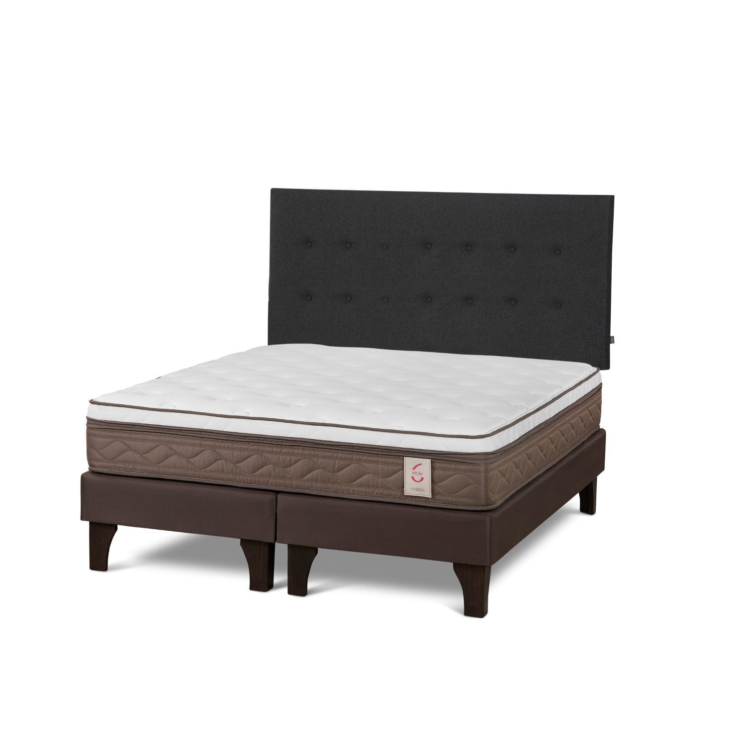 DORMITORIO EUROPEO ROSEN NEW STYLE 6 QUEEN WEST GRAFITO - 1