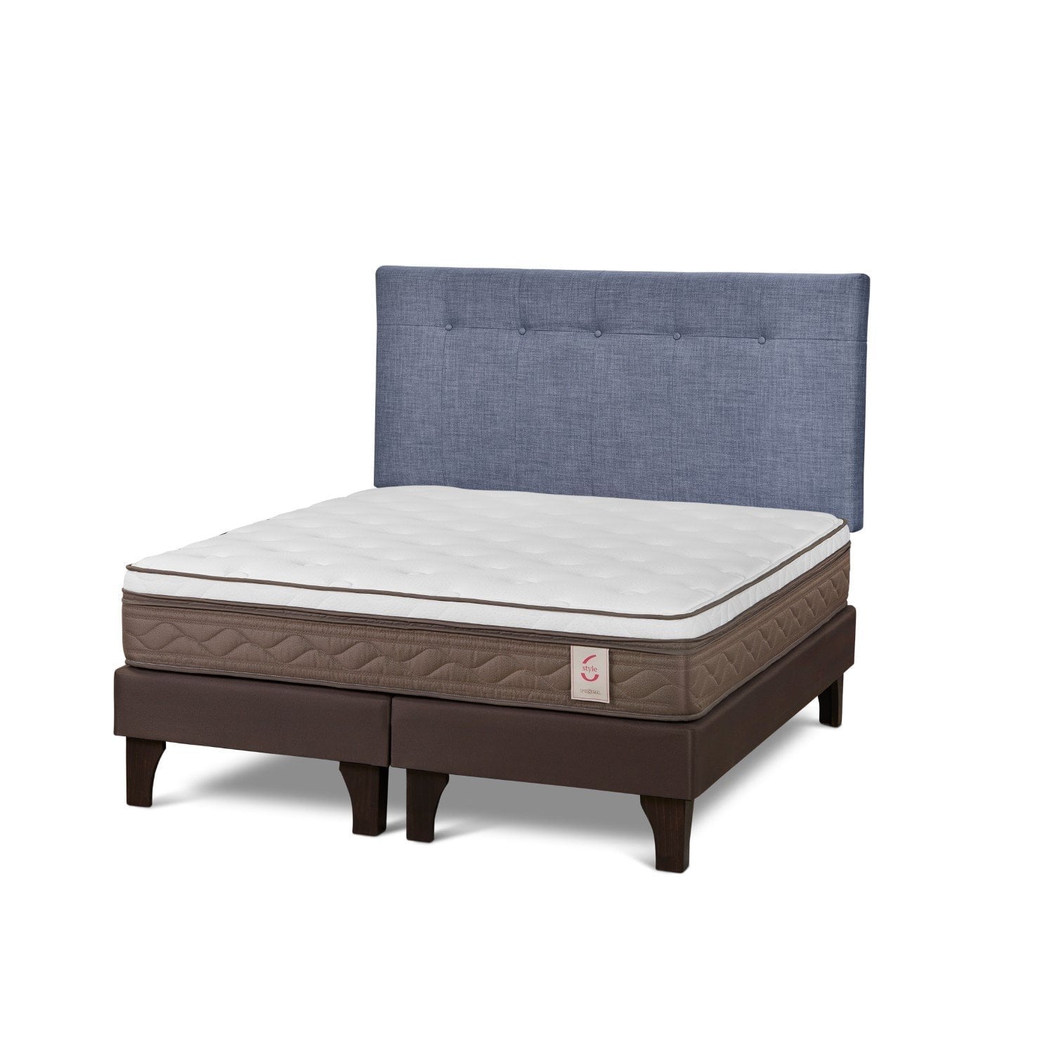 DORMITORIO EUROPEO ROSEN NEW STYLE 6 QUEEN NEW BENNET DENIM - 1