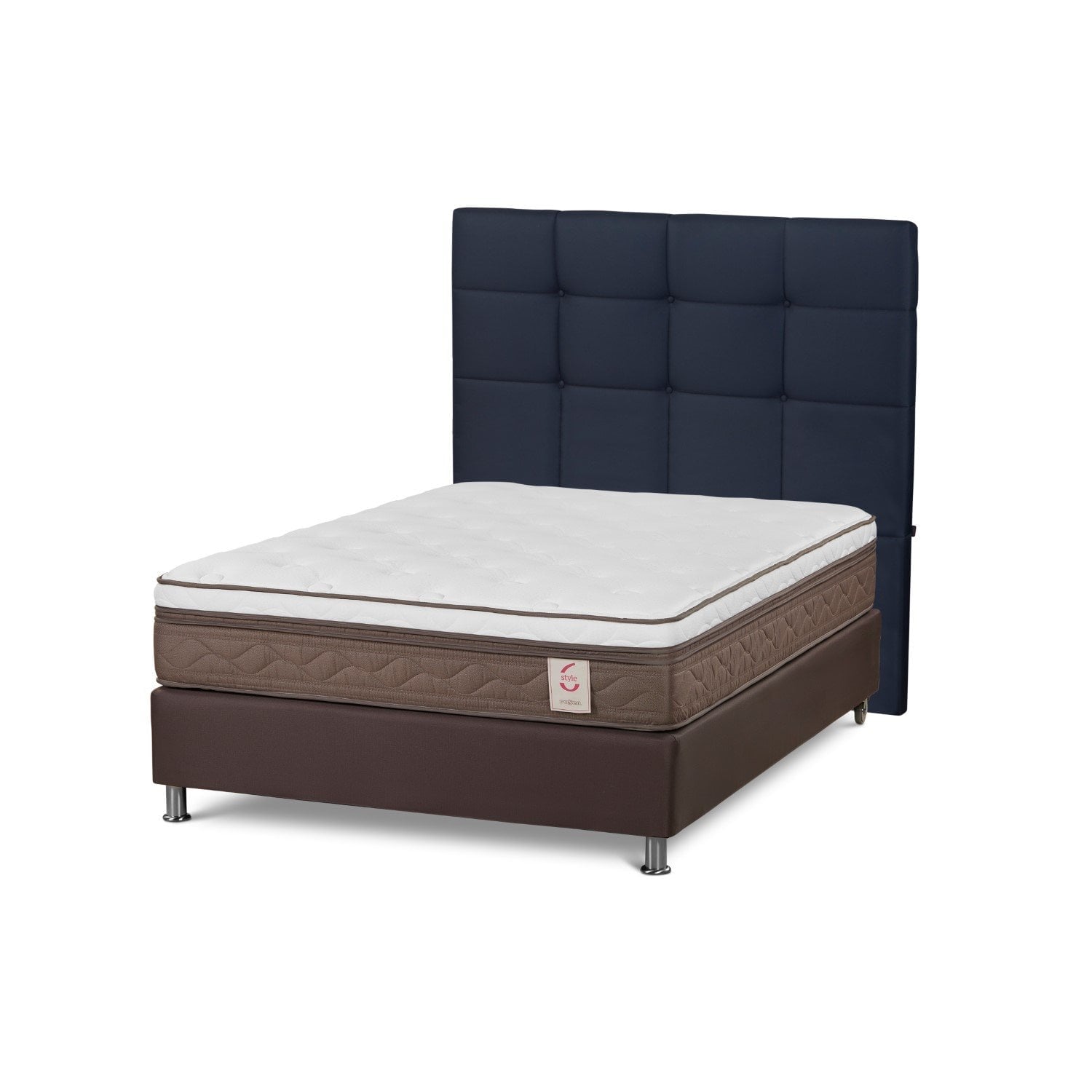DORMITORIO ROSEN NEW STYLE 6 2 PLAZAS ISSEY AZUL - 1