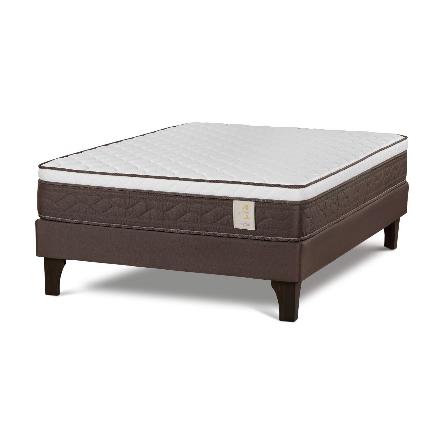 DORMITORIO EUROPEO NEW STYLE 4 1.5 PLAZAS WEST CHOCOLATE - 3