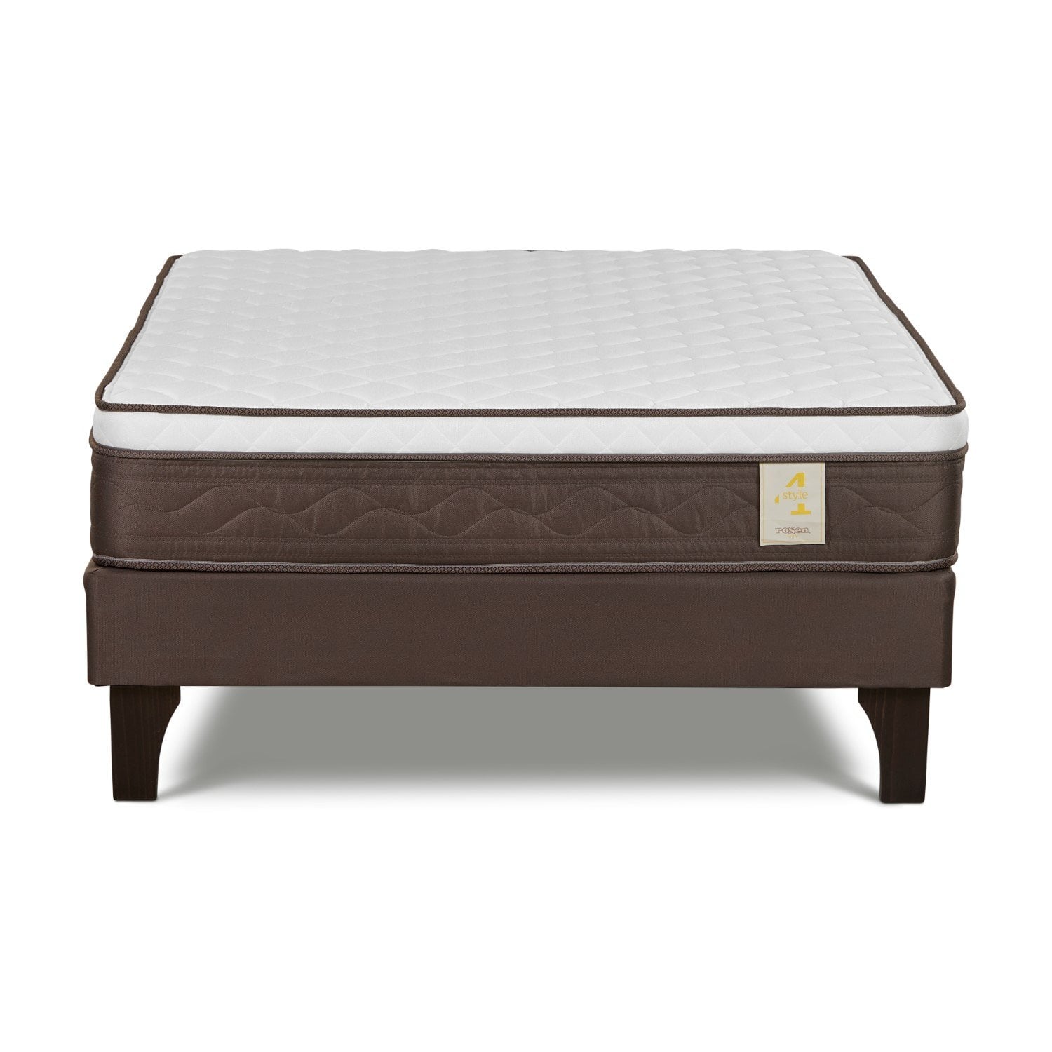 DORMITORIO EUROPEO NEW STYLE 4 1.5 PLAZAS WEST CHOCOLATE - 4