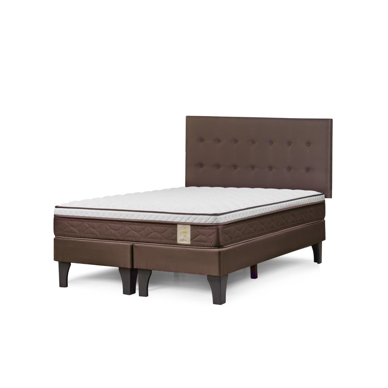 DORMITORIO EUROPEO NEW STYLE 4 QUEEN WEST CHOCOLATE - 1
