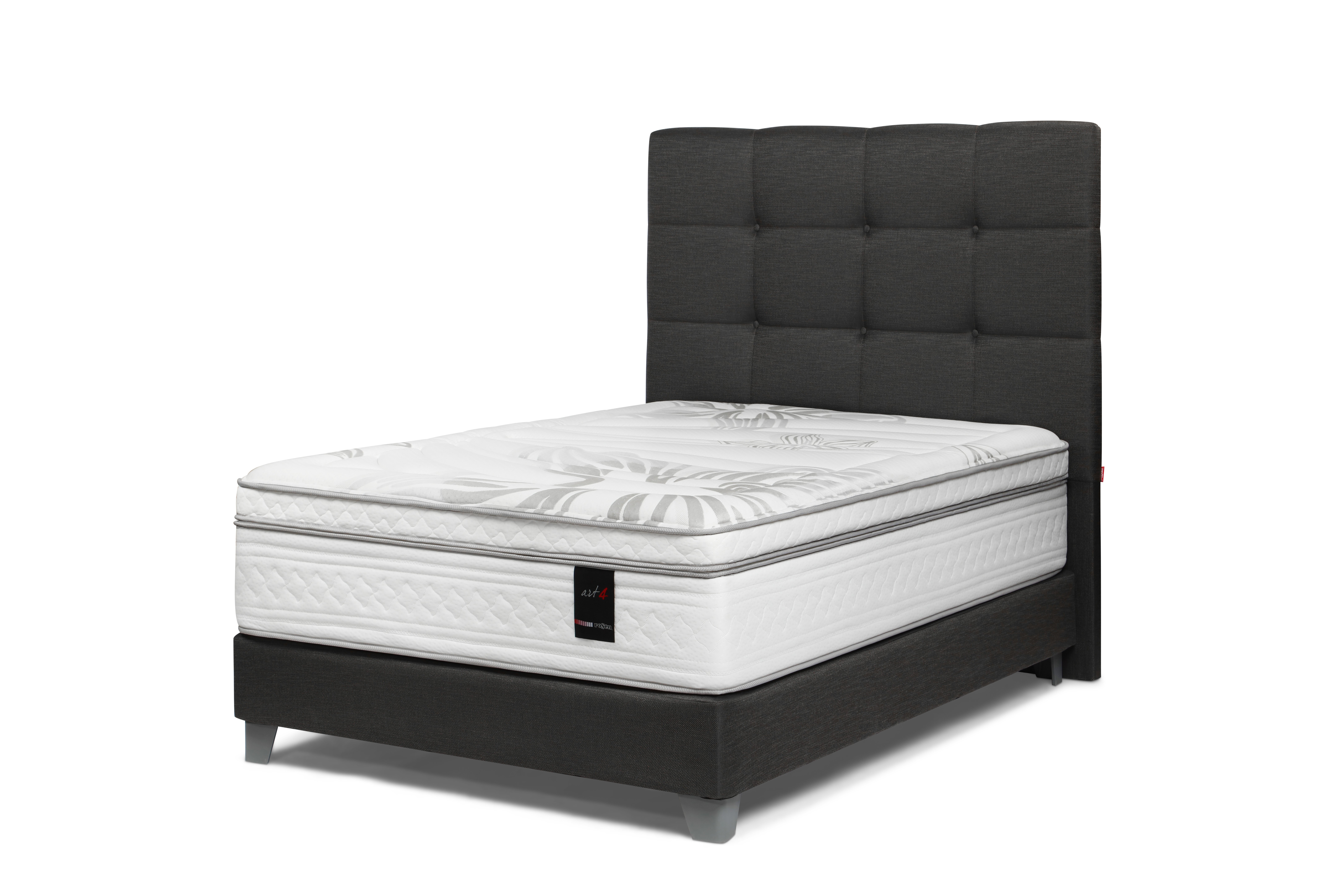 DORMITORIO ROSEN ART 4 1.5 PLAZAS ISSEY GRAFITO - 1