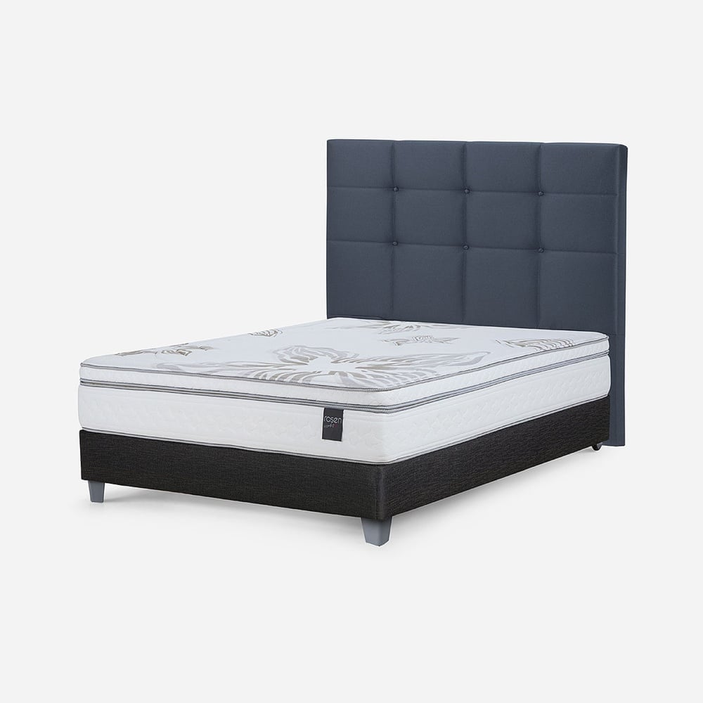 DORMITORIO ROSEN ART 4 2 PLAZAS ISSEY AZUL - 1