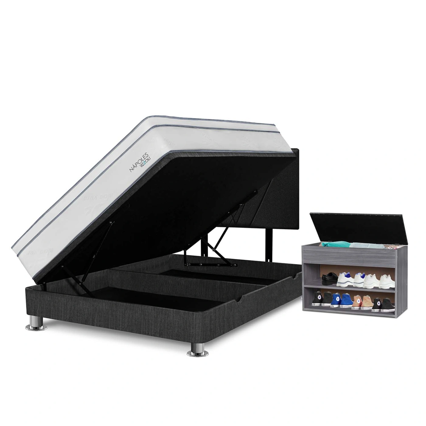 DORMITORIO BOXET RIZZOLI NAPOLES 1.5 PLAZAS + ZAPATERA - 2